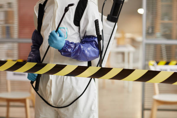Professional Biohazard Cleanup technician working in Pottsville, PA